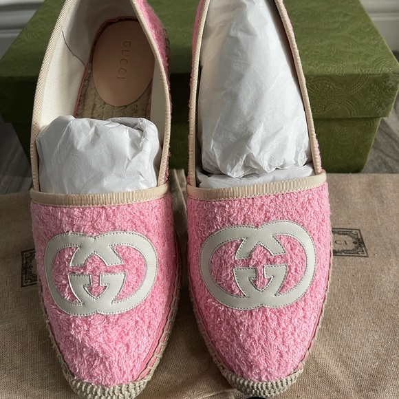 Gucci Women's Terry Espadrille Flats - Picture 3 of 7